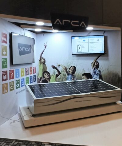 ARCA, así es el nuevo generador solar autónomo con paneles y